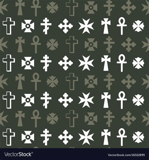 Christian Cross Pattern