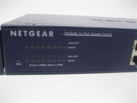 Netgear Prosafe Jfs Port Mbps Switch With Rack Mount