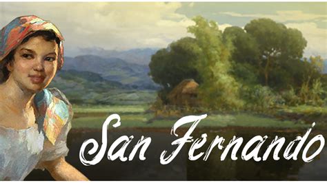 Fernando Amorsolo S Paintings Were Used In San Fernando