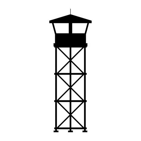 watchtower guard vector art icons  graphics