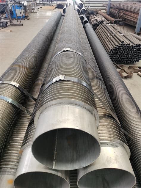 Large Diameter Seamless Steel Pipe High Frequency Welded Finned Tube