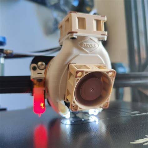 D Printed Ender V Pro Max Dual Mm Axial Fan Hot End Duct Fang Cr Micro