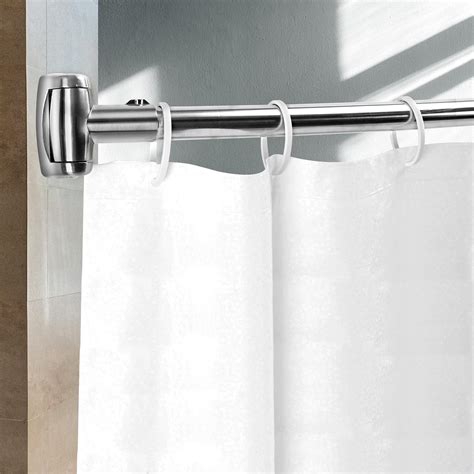 Snapklik Adjustable Curved Shower Rod Inches Extra Wide