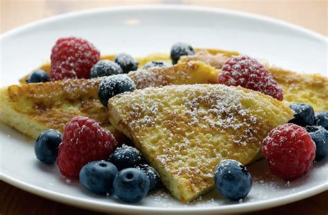 French Toast with Berries - Framed Cooks