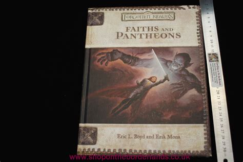 Faiths and Pantheons, hardback Forgotten Realms supplement for D&D 3rd ...