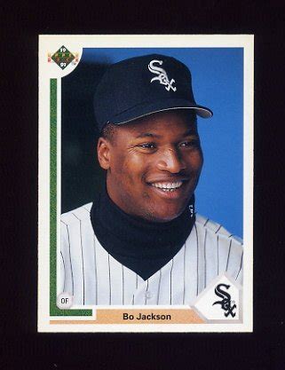 1991 Upper Deck Baseball 744 Bo Jackson Chicago White Sox