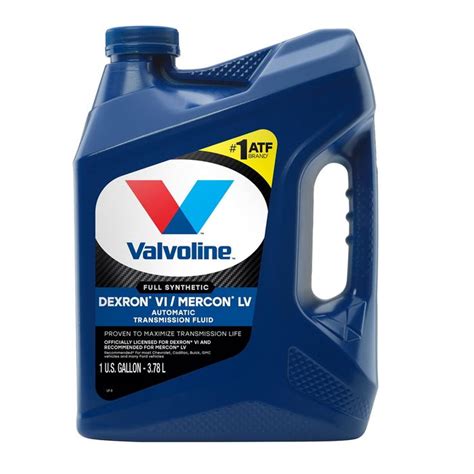 Valvoline Dexron Vi Automatic Transmission Fluid Gallon