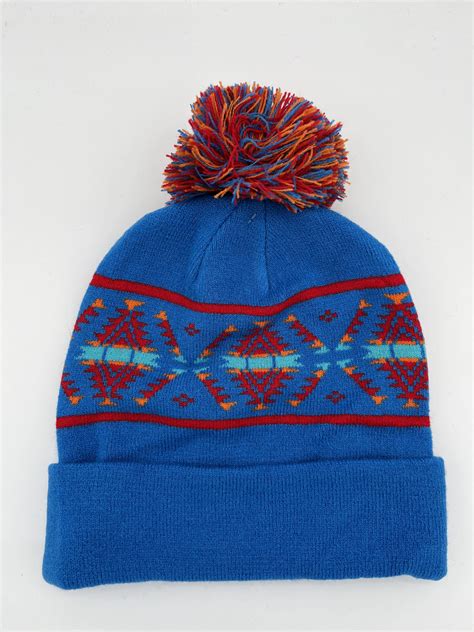 Aztec Tuque -Royal Blue – Flag Matrix