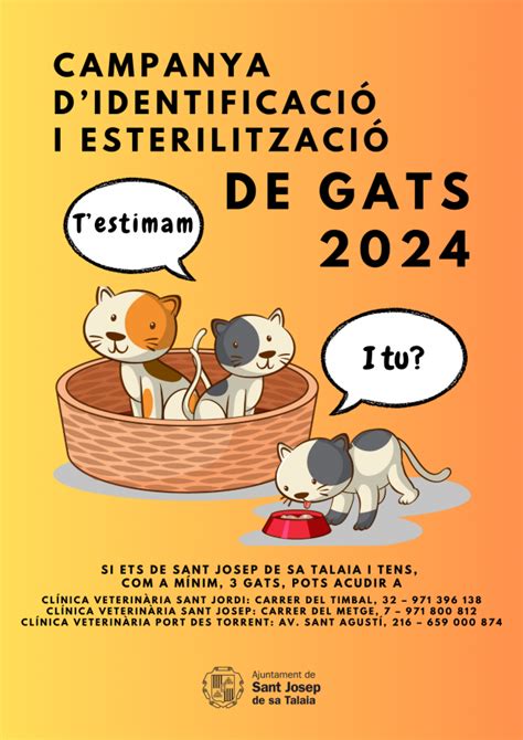 Sant Josep inicia una nueva campaña de identificación y esterilización