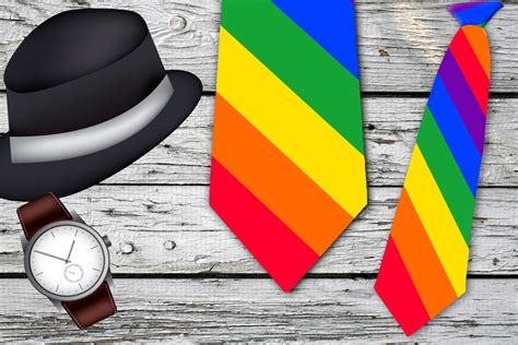 Rainbow Gay Pride Flag Necktie Fashion Printed Necktie Etsy