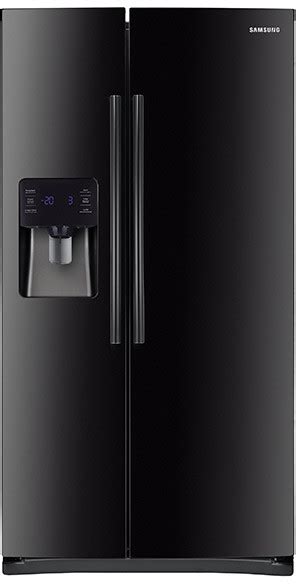 Samsung RS25H5111BC 36 Inch Side By Side Refrigerator With 24 5 Cu Ft