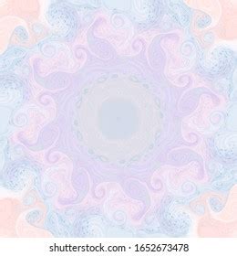 Pastel Marble Liquid Swirl Wallpaper Circle Stock Illustration