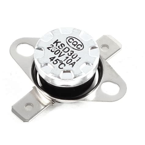 KSD301 AC 250V 10A 75C Celsius NC Temperature Control Switch Thermostat