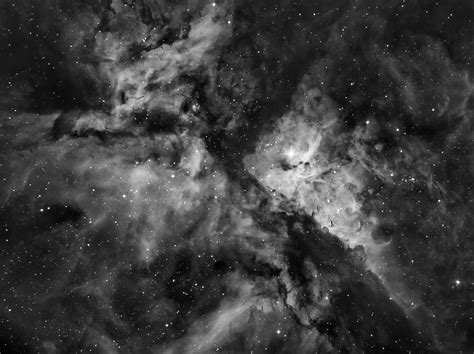 NGC 3372 - Great Nebula in Carina in Ha - Atik Cameras