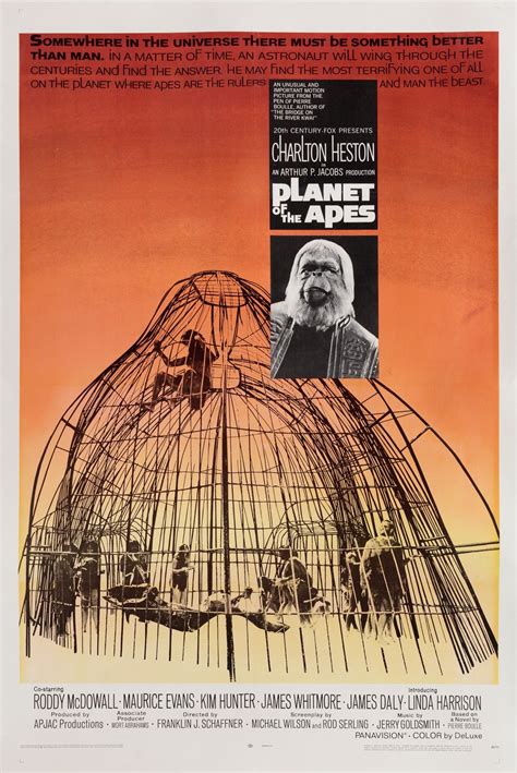 Planet of the Apes Original 1968 U.S. One Sheet Movie Poster - Posteritati Movie Poster Gallery