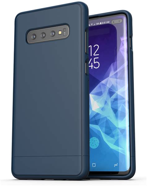 Encased Slim Galaxy S10 Plus Case 2019 Slimshield Series Ultra Thin Protective Armor Grip