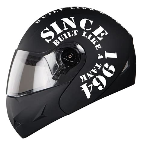 Steelbird SB 45 7Wings Award Tank Flip Up Graphic Helmet Medium 580 MM