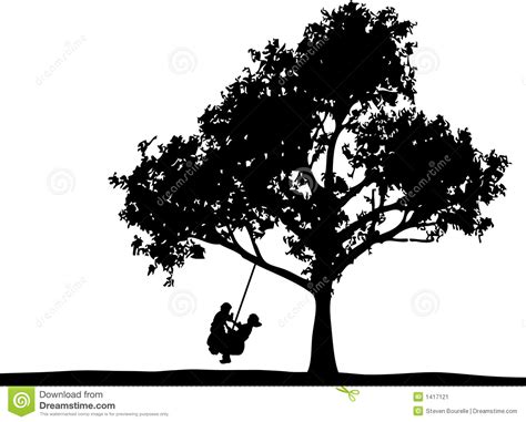 Tree Swing Vector At Collection Of Tree Swing Vector