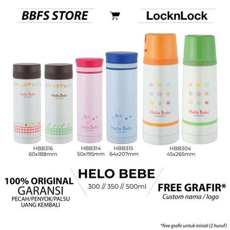 Jual Lock N Lock Hot Cool Vaccum Tumbler Hello Bebe 300 Ml 300ml Kota Cimahi BBFS Store