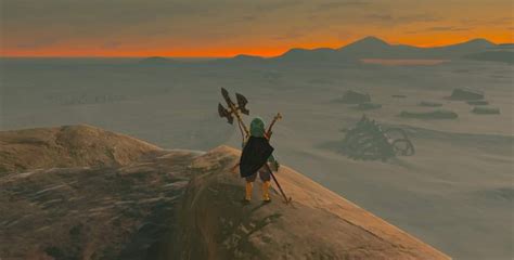 [BOTW] Sunset in the Gerudo Desert : r/zelda