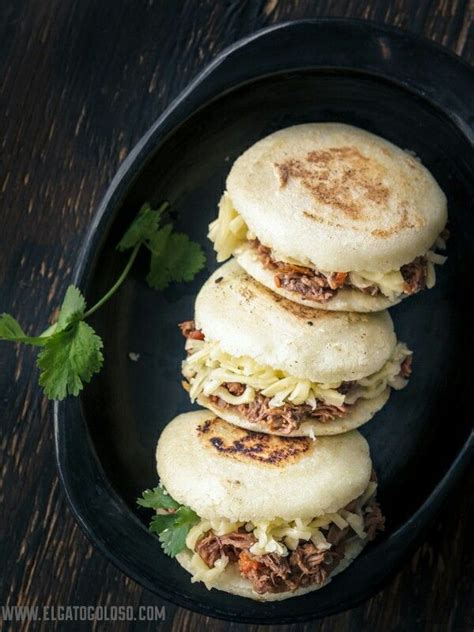 Venezuelan style arepas with pulled pork arepas rumberas – Artofit