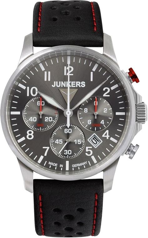 Junkers Tante Ju Herrenuhr Chronograph 6874 2 Amazon De Uhren