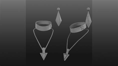 ArtStation - Stylised Magic Accessories Model | Game Assets