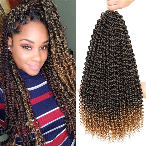 Dansama Passion Twist Hair Water Wave Braiding Hair For Butterfly Style Crochet