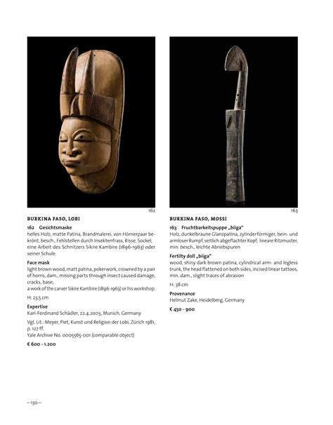 76th Tribal Art Auction 22nd Of March 2014 Starting At 2 Pm By Tribal