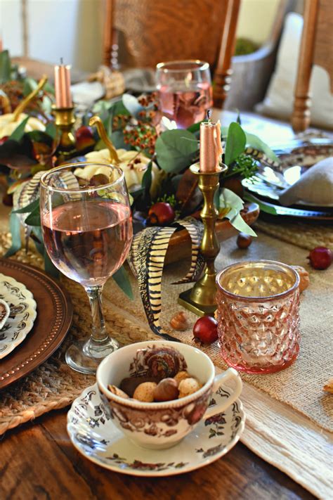 Follow The Yellow Brick Home Four Elegant Thanksgiving Tablescape