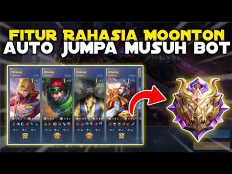 Terbaru Cara Push Rank Mobile Legends Season Pakai Fitur Rahasia