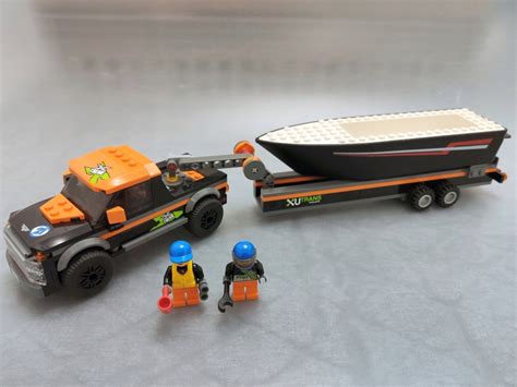 LEGO City 60085 Terenówka z motorówką - 11909819526 - oficjalne ...