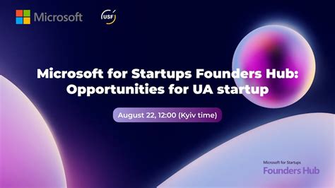 Microsoft For Startups Founders Hub Webinar Youtube