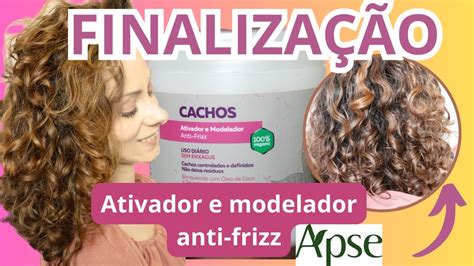 FINALIZAÇÃO o ATIVADOR E MODELADOR DE CACHOS da APSE Ondulados da