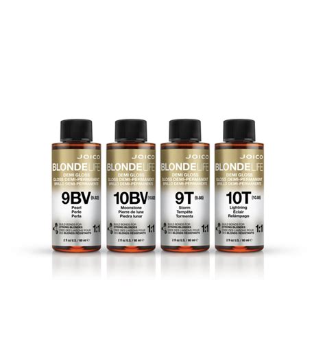 New JOICO Blonde Life Demi Gloss Steel Shades The Salon Magazine