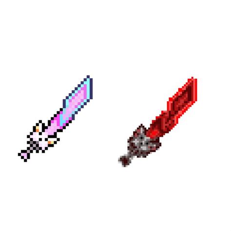 Recreated the Meowmere in Terraria to the Bloody Meowmere. Tell me your thoughts : Terraria