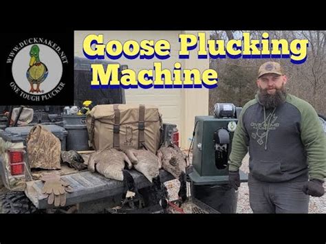 Duck Naked Machine Duck And Goose Plucker KOAM Outdoors Reviews