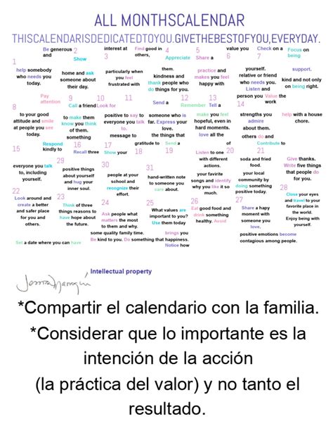 All Months Calendar | PDF