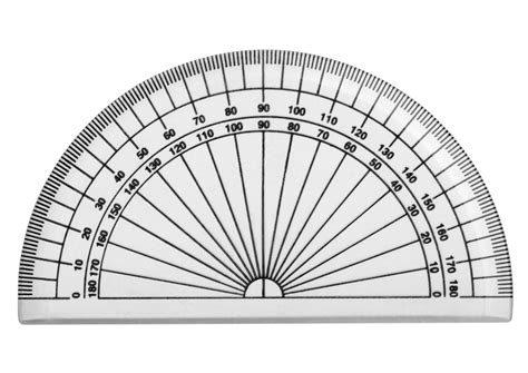 40 Free Printable Protractor Templates - Printaboles