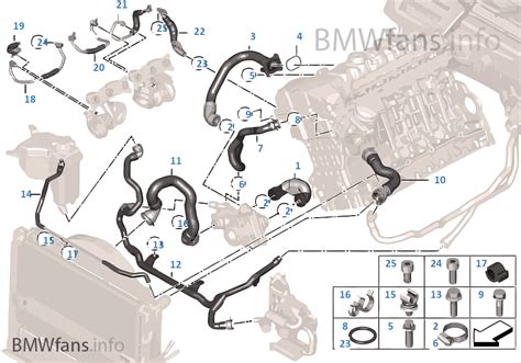 Flexibles Système De Refroidissement Bmw 3 E92 335i N54 Usa