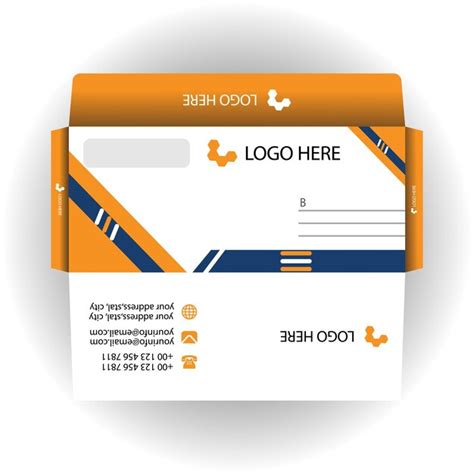 Premium Vector Vector Corporate Envelope Design Template