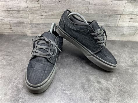 Vans Otw Ultracush Pro Mens Shoes Black M Denim Low Gem