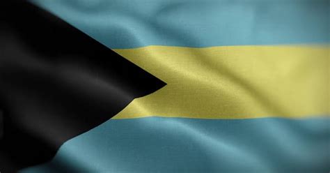 Bahamas Flag Textured Waving Front Background HD, Stock Video - Envato Elements