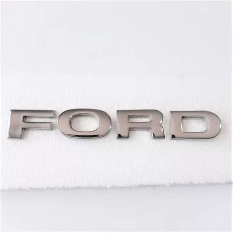 Emblema Ford Letras Cofre Camioneta Clasica Metal En Venta En