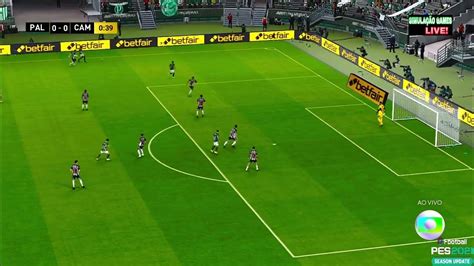 🛑[ao Vivo] Gameplay Ultra Reallista Pes 21 SimulaÇÃo Palmeiras X