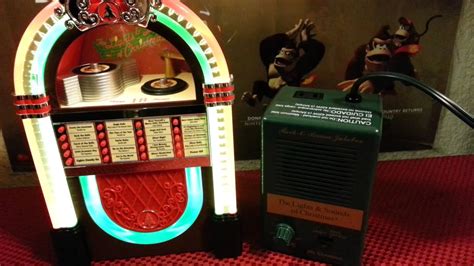 Mr Christmas Jukebox Lights And Sounds On Lenyvintag Youtube