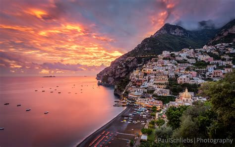 Positano Sunset - Paul Schliebs Photography