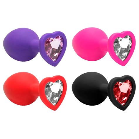 Plug Anal Silicone Coração M Sexy Import Gall
