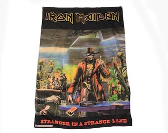 Iron Maiden Banner Etsy