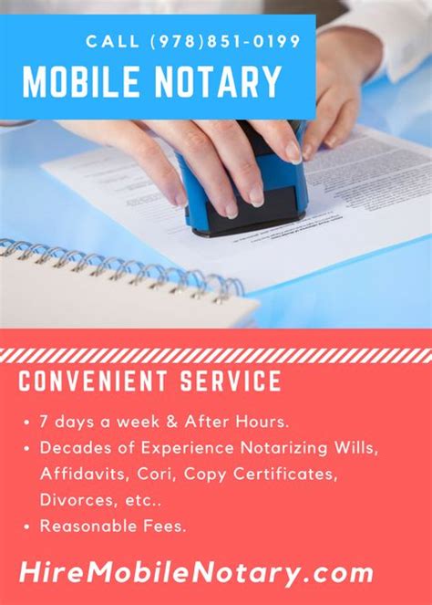 Mobile Notary Service Fast Convenient And Affordable Notary